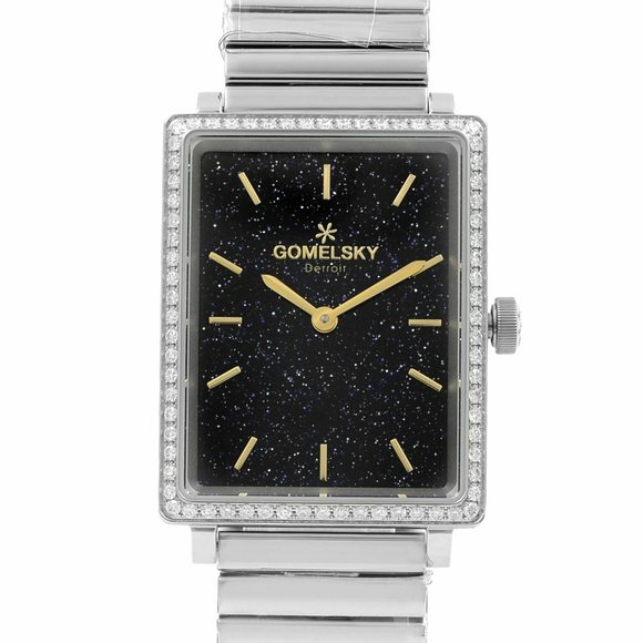 Gomelsky Shirley Fromer Steel Black Dial Diamond main image 6